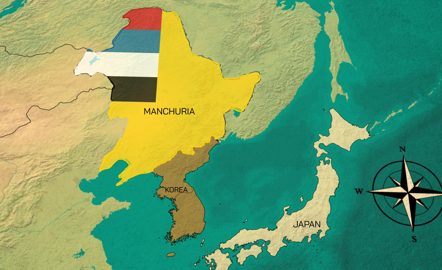 Map - geographic detail